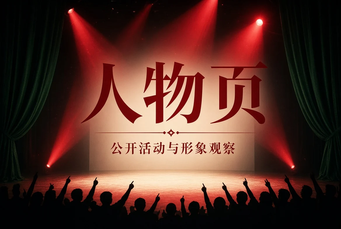 人物公开栏目视觉